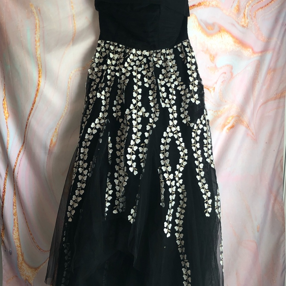 BCBGMaxAzria Black Evening Gown